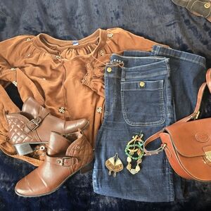 American Eagle Outfitters Dark Blue Jeans